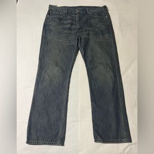 Levis 514 Mens 40x30 Blue Denim‎ Straight Jeans